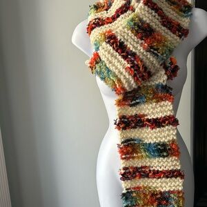 Colorful Knit Scarf